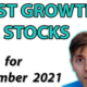 Best growth stocks for november 2021