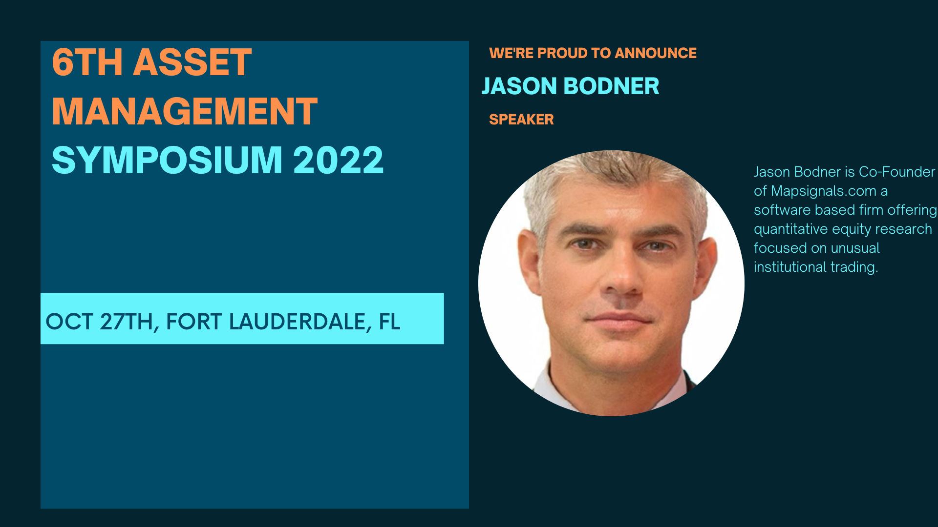 6th Annual Asset Management Symposium 2022