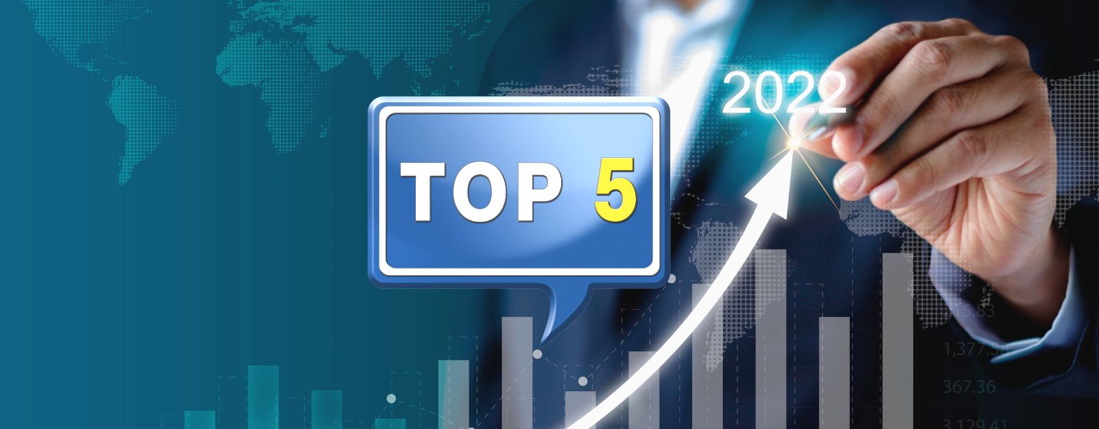 Top 5 Most Accumulated Stocks in 2022